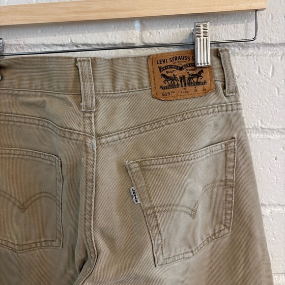 Levi’s 513 khaki cord jeans - Picture 3 of 8